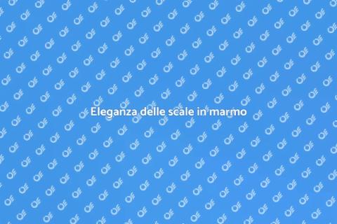Cambiare il design delle scale in marmo