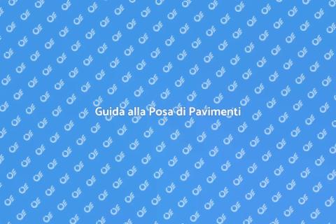 Posa di Pavimenti per Interni