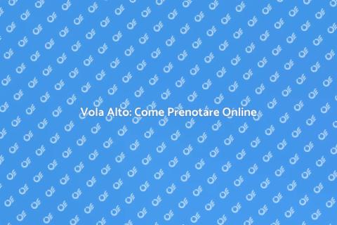 Prenotare un Volo Online Facile e Veloce