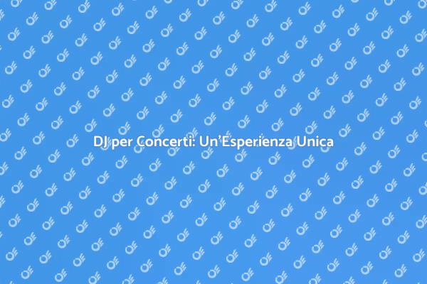 Come un DJ Trasforma il Tuo Evento