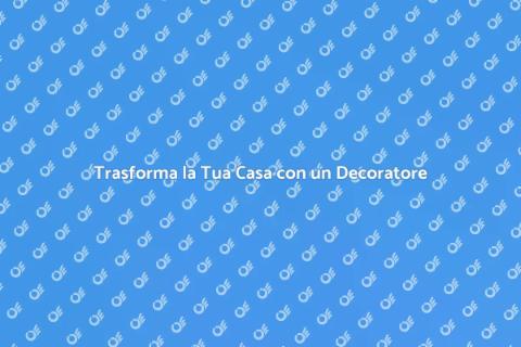 Decoratore d'Interni: Trasforma Casa