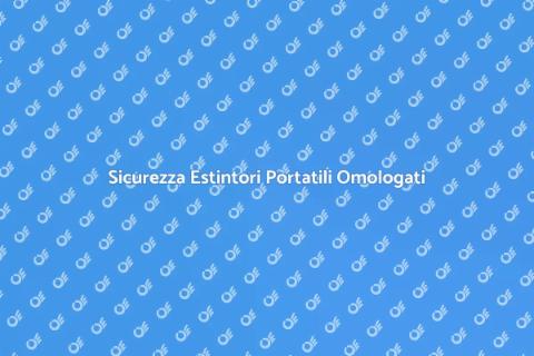 Revisione Estintori Portatili Omologati