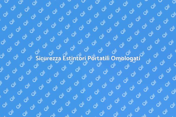 Estintori Portatili: Revisione Fondamentale