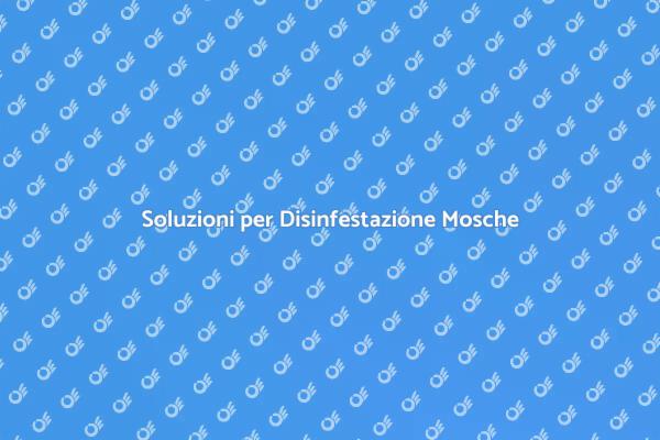 Combatti le Mosche: Disinfestazione Efficace