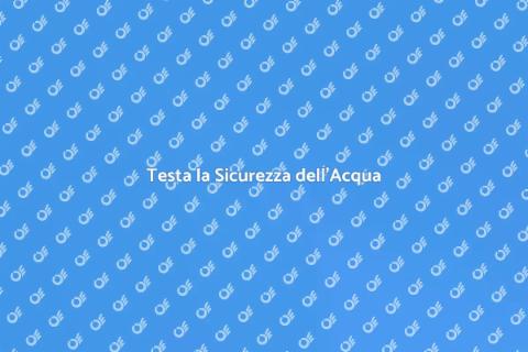 Kit Test Acqua Sicura e Salute