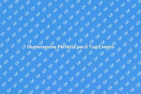 Noleggiare Impianto Luci per Eventi