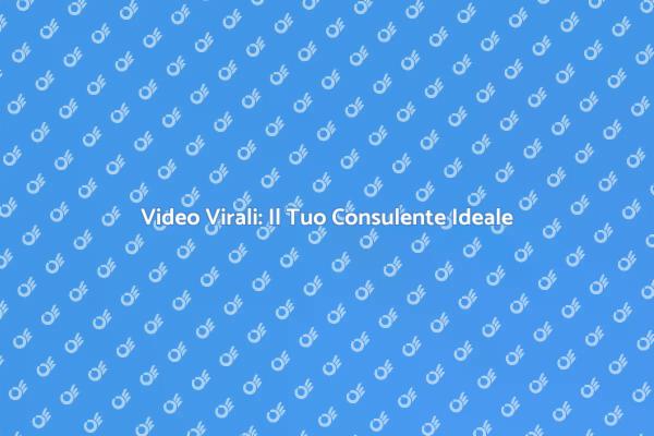 Potenzia i Tuoi Video con un Consulente