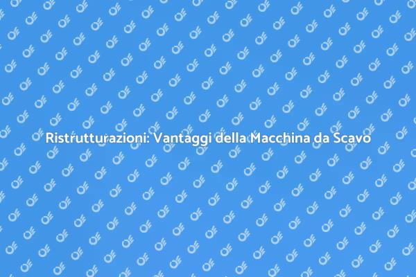 Potenza della Macchina da Scavo