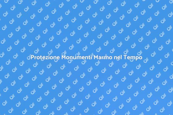 Conservazione Monumenti in Marmo