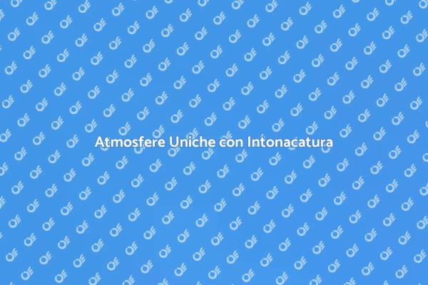 Creare Eleganza con l'Intonacatura