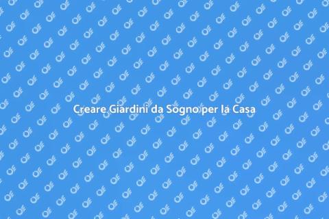Progettare Spazi Verdi Incantevoli