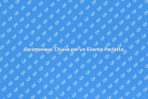 Prenotare un Cerimoniere per Evento