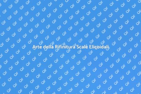 Scale Elicoidali in Legno: Rifinitura