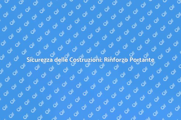 Stabilità e Sicurezza per Edifici