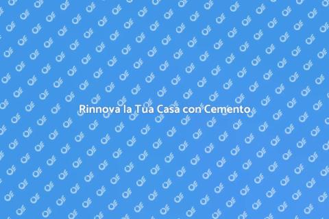Rifare Pavimento in Cemento Casa