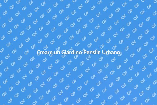 Innovazione Verde: Giardino Pensile