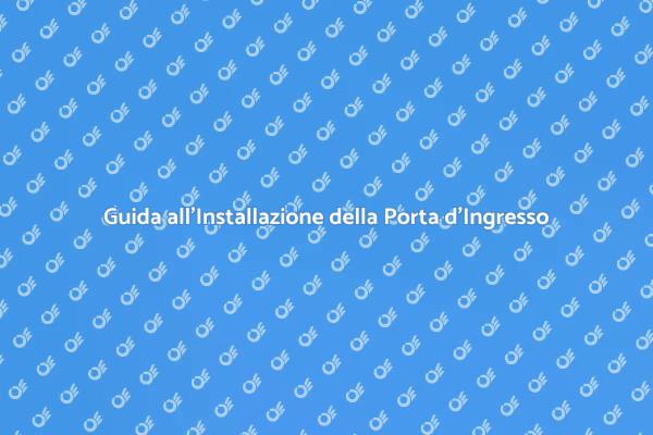 Come Installare una Porta d'Ingresso