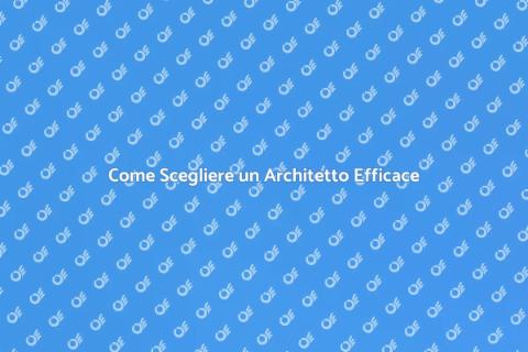 Contattare un Architetto per Ristrutturazioni
