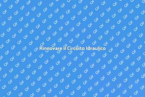 Sostituzione Circuito Idraulico Essenziale