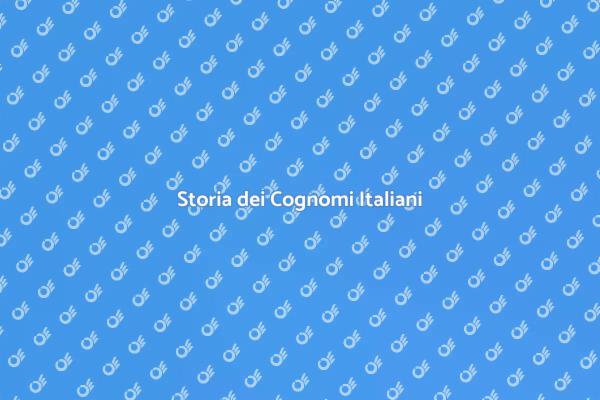Viaggio nell'Origine dei Cognomi