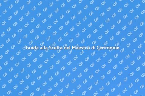 Maestro di Cerimonie per Matrimonio