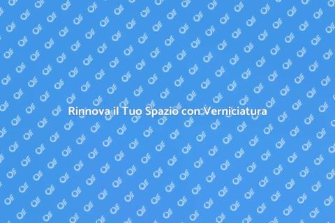 Verniciatura di Oggetti: Rinnova il Tuo Spazio