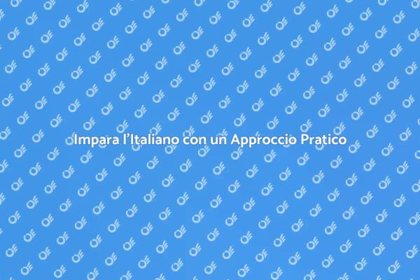 Parla Italiano con Sicurezza e Facilità