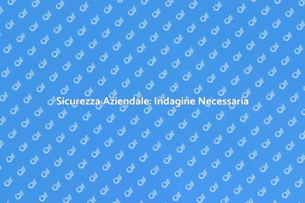 L’importanza dell’Indagine sul Furto
