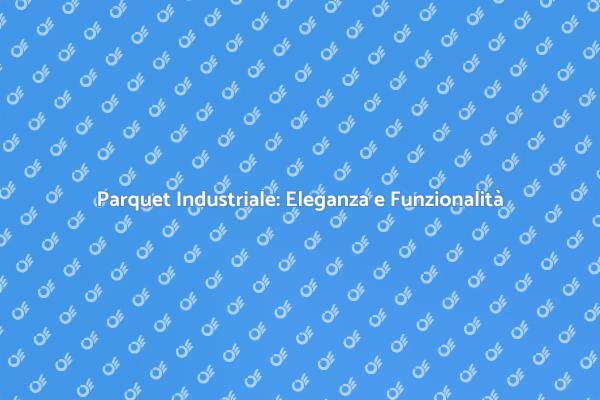Parquet: Stile per Ambienti Commerciali