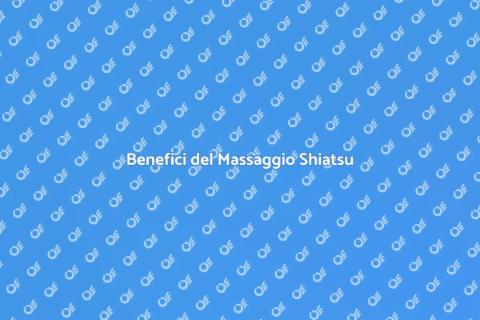 Massaggio Shiatsu per Benessere Olistico