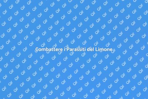 Disinfestare Parassiti del Limone