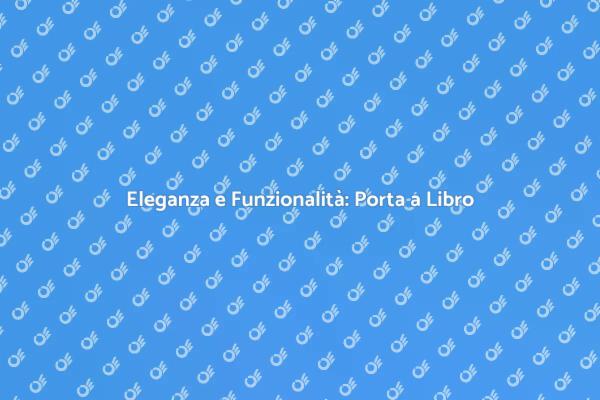 Trasforma il Tuo Spazio con una Porta a Libro