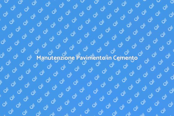 Come Mantenere il Pavimento in Cemento