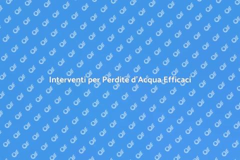 Riparazione Perdita d'Acqua Facile
