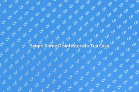 Trova un Servizio di Disinfestazione
