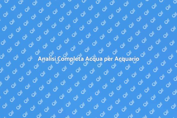 Mantieni l’Acqua Perfetta per i Tuoi Pesci