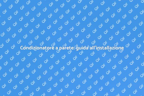 Rinfresca la tua casa con un condizionatore