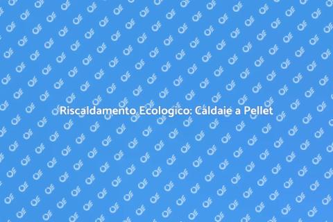 Caldaie a Biomassa e Pellet: Futuro Verde