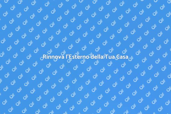 Ristruttura l'Esterno della Tua Casa