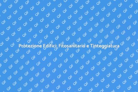 Trattamento Fitosanitario e Tinteggiatura
