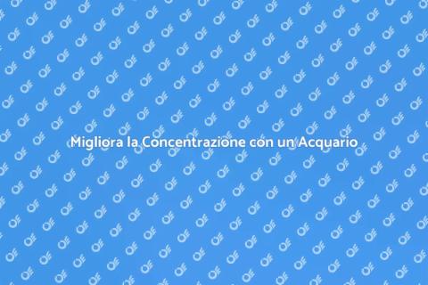 Acquario per Concentrazione: Guida SEO
