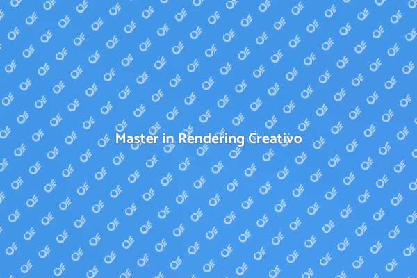 Sviluppa le Tue Competenze di Rendering