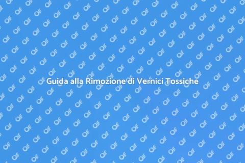 Rimozione Vernici Tossiche per Ambiente