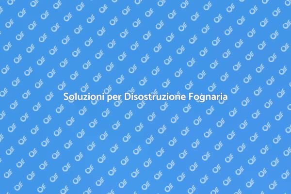 Liberati dagli Intasamenti Fognari