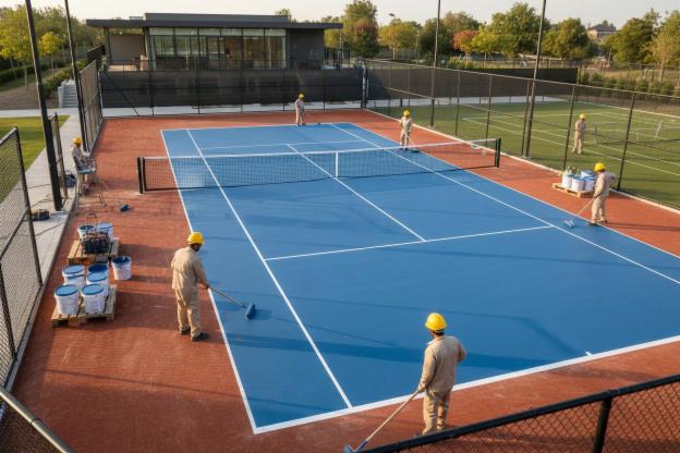 Quanto costa ristrutturare un campo da tennis?
