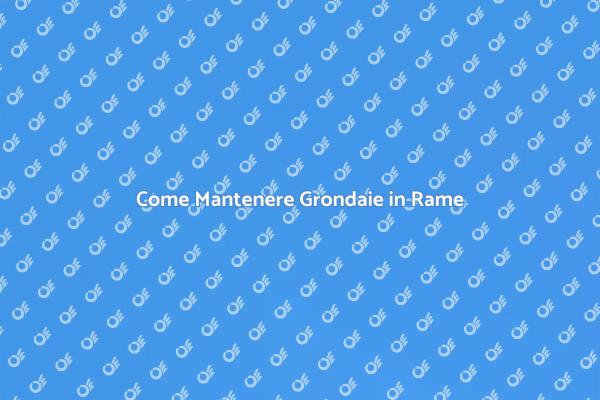 Grondaie Libere: La Chiave per la Casa