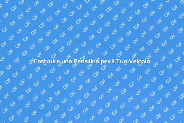 Realizza una Pensilina in Legno Facile