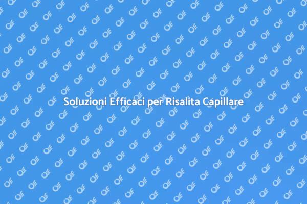 Risolvi la Risalita Capillare Oggi
