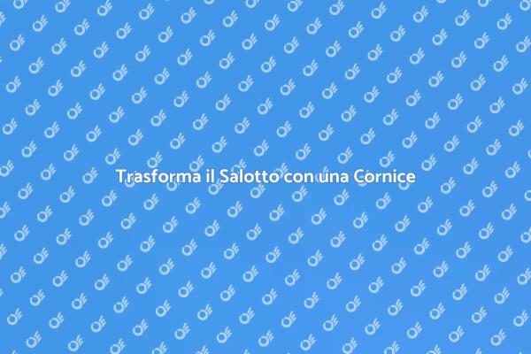 Cornici per un Salotto Accogliente