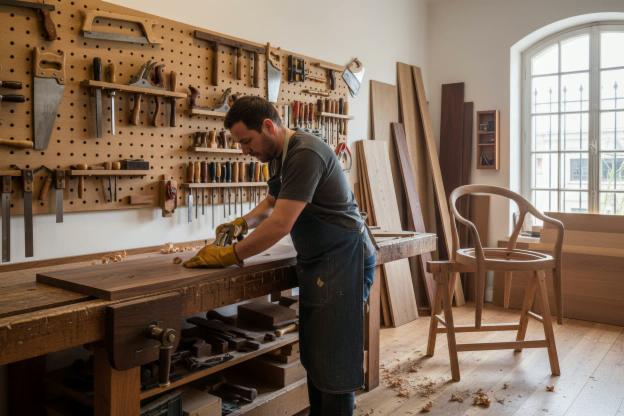 Un lavoro di falegnameria